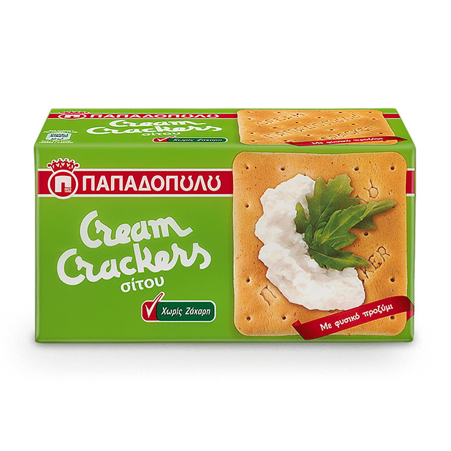 Papadopoulou Cream Crackers ohne Zucker 165g