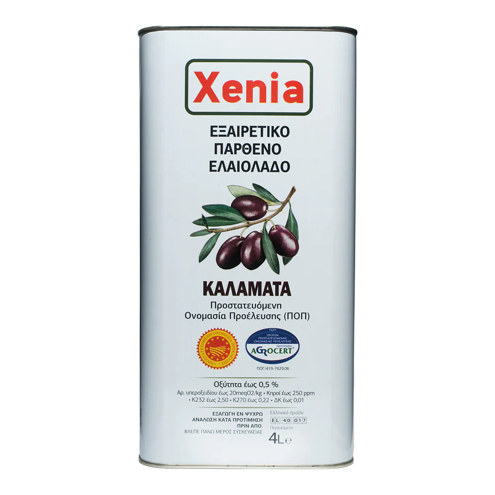 XENIA Extra natives Olivenöl g.U. Kalamata 4L