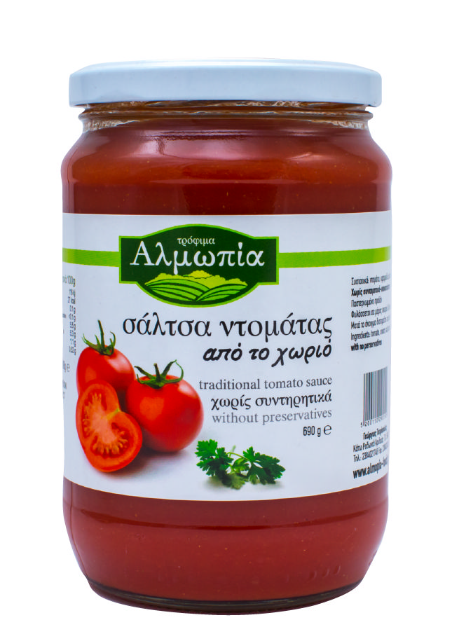 Almopia Tradiniotal Tomato Sauce