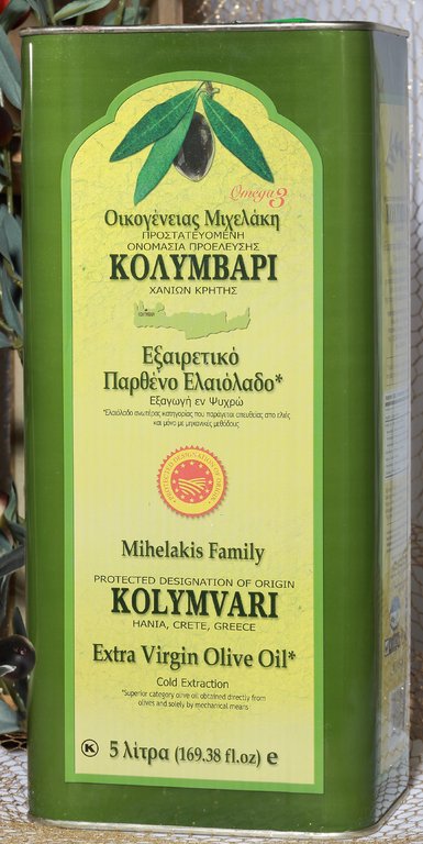 Kolymvari Extra Natives Olivenöl Mihelakis 5L