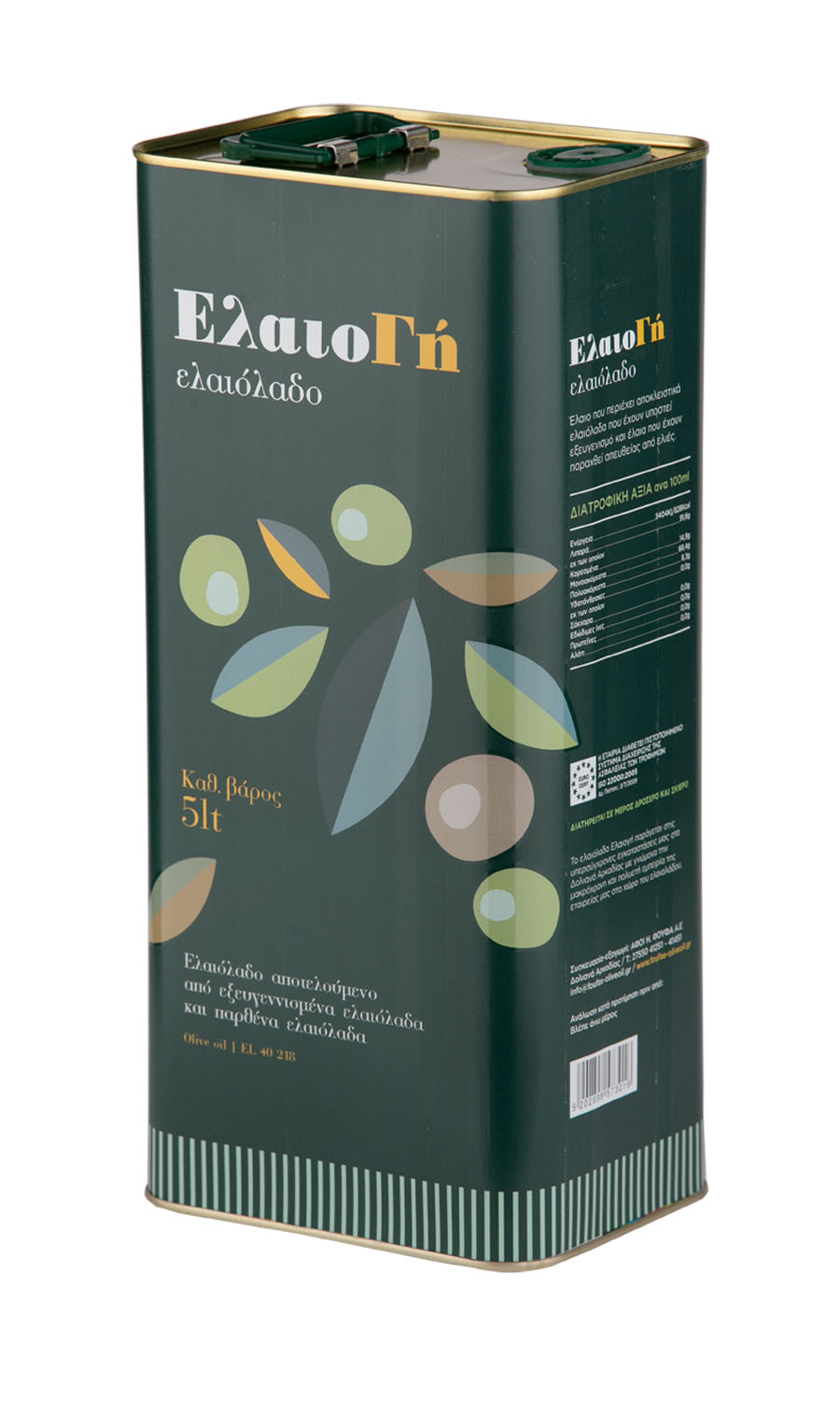ElaioGi Olivenöl Extra Nativ 5L