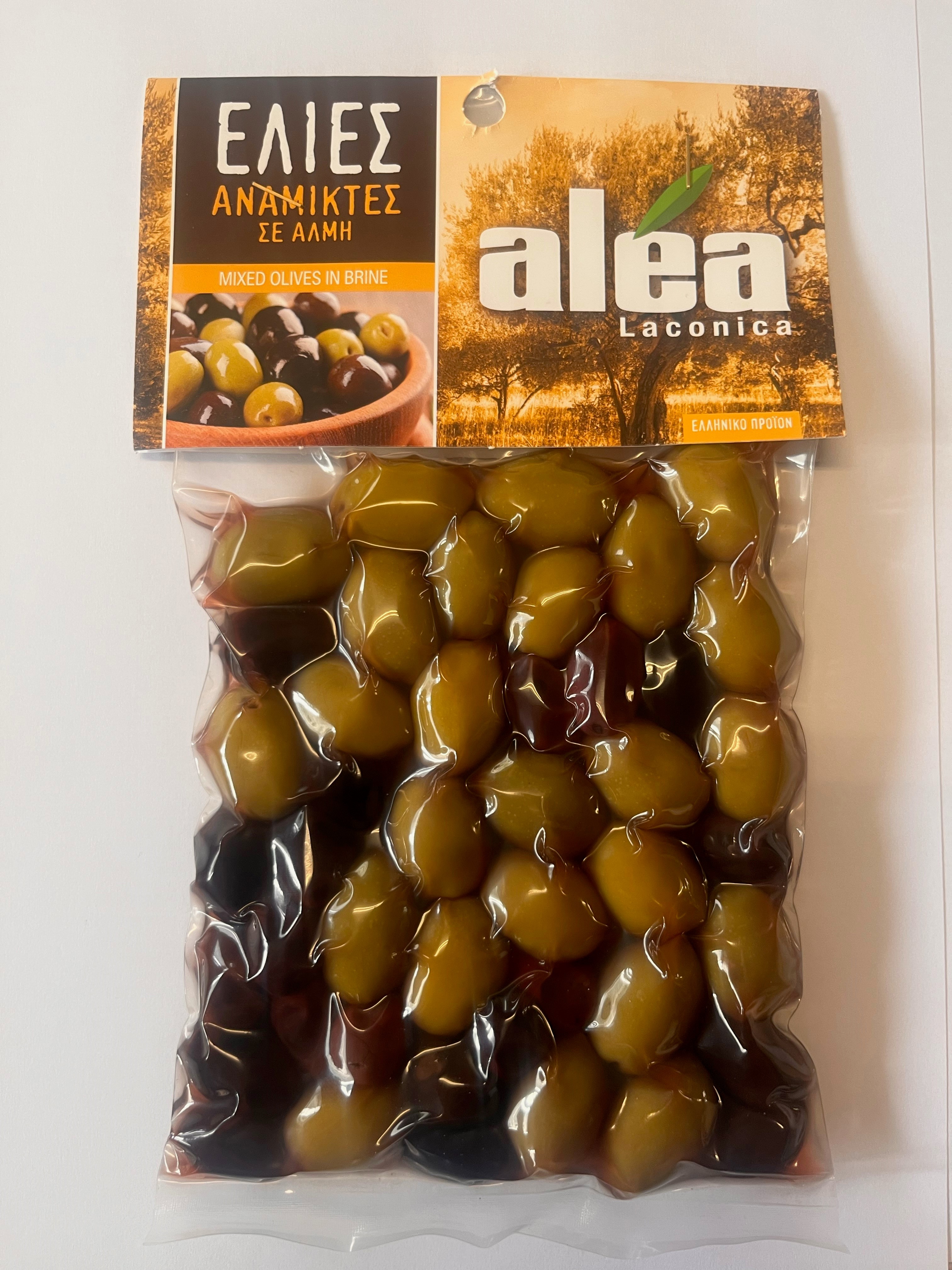 Oliven gemischt (grün und schwarz) Alea 250g