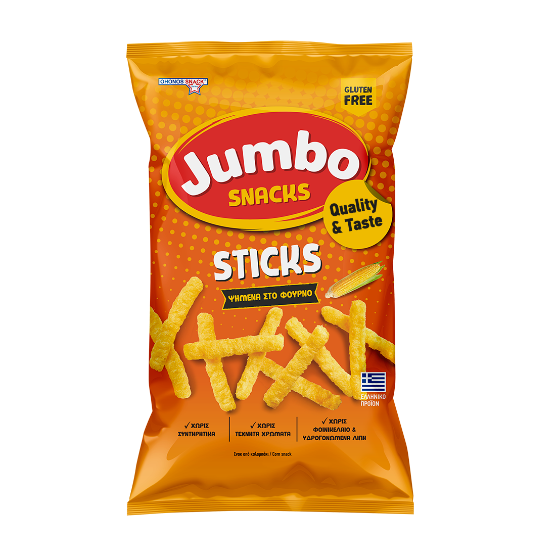 Jumbo Mais Sticks Glutenfrei Ohonos Snack 100g