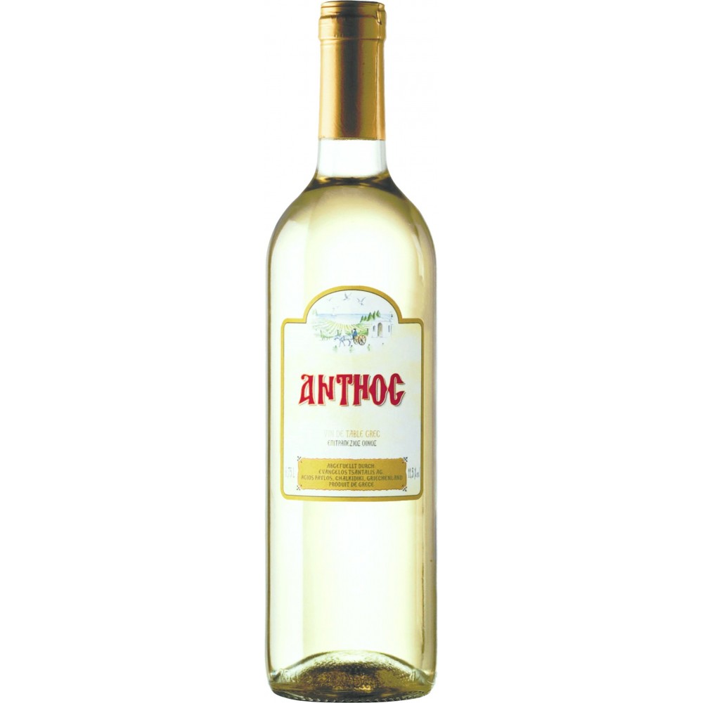 Anthos trockener Weißwein Tsantalis 0,75L