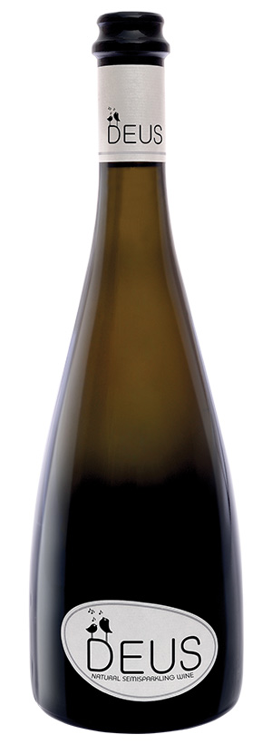 DEUS halbtrockener Weißwein (mit natürlicher Kohlensäure versetzter) Cavino 0,75L