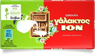 ION Milchschokolade STEVIA(60gr)