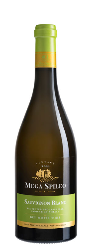 Mega Spileo Sauvignon Blanc trockener Weißwein Cavino 0,75L