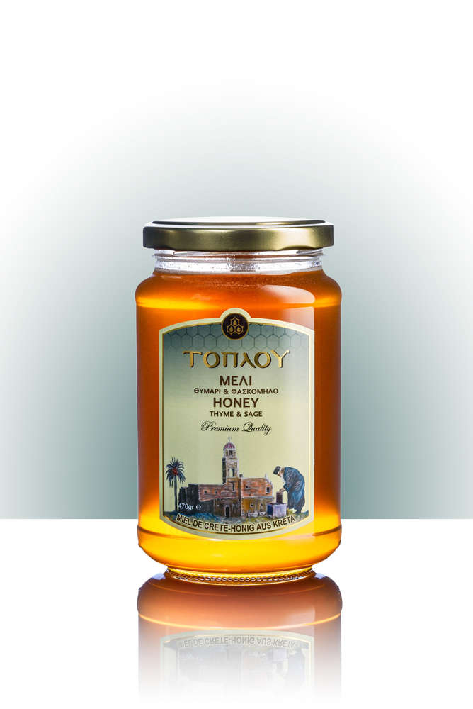 Honig aus kretischen Thymian &amp; Wildkräuter ist bekannt für den feinen Geschmack und seine außergewöhnliche Qualität